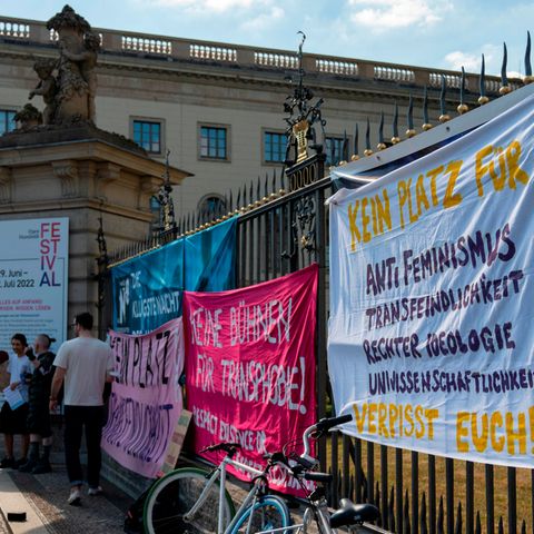 Proteste Humboldt-Universität