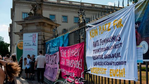 Proteste Humboldt-Universität