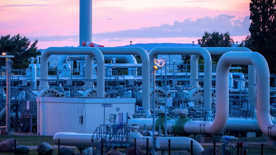 Nord Stream 1 - Instalación de almacenamiento de gas