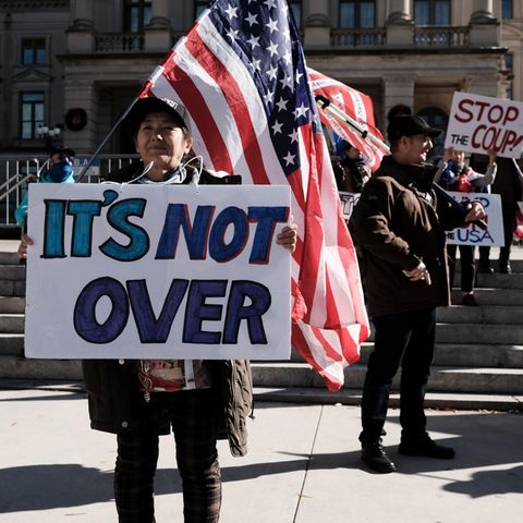 Donald Trump Pro-Protest