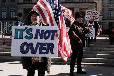Donald Trump Pro-Protest
