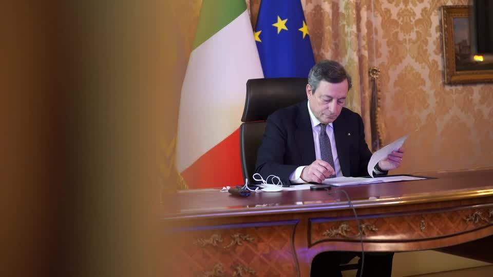 Video: Italiens Regierungschef Draghi kündigt Rücktritt an