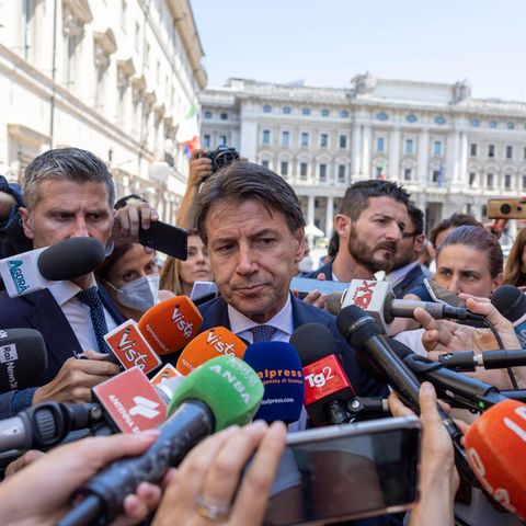 Giuseppe Conte in Italien