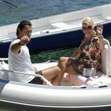 Ivana Trump und  Rossano Rubicondi Boot