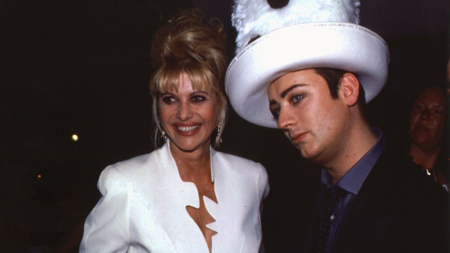 Ivana Trump mit Boy George