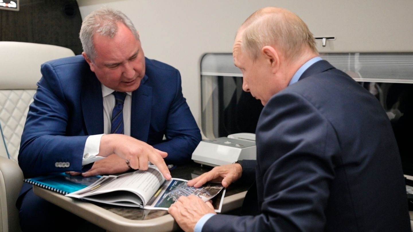 War in Ukraine: For senior positions in occupied territories: Putin dismisses Roskosmos boss Rogozin
