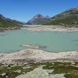 Lago Bianco am Berninapass