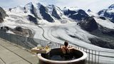 Piz Palu und Hot Tub auf der Diavolezza