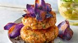 Topping: Pfeffrige blaue Kartoffelchips