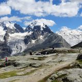 Biancograt am Piz Bernina