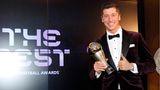 Robert Lewandowski bei der Auszeichnung zum Weltfußballer des Jahres