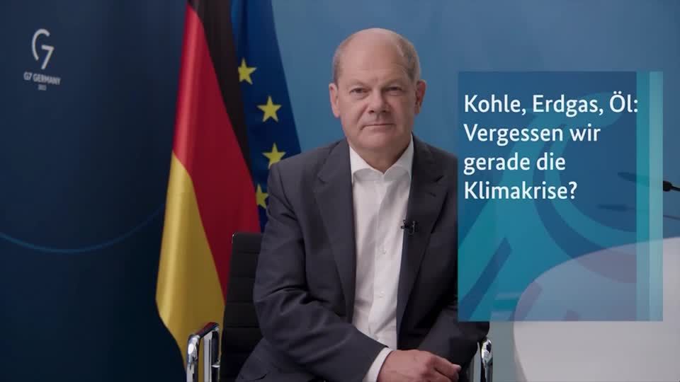 Video: Scholz: Die Klimakrise nicht aus dem Auge verlieren