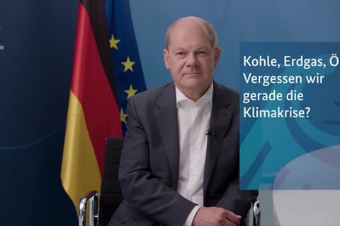 Video: Scholz: Die Klimakrise nicht aus dem Auge verlieren