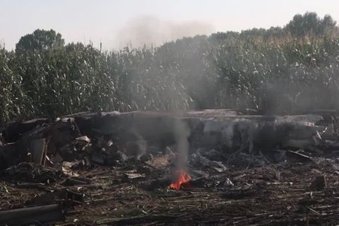 Video: Griechenland: Tote bei Absturz eines Frachtflugzeuges