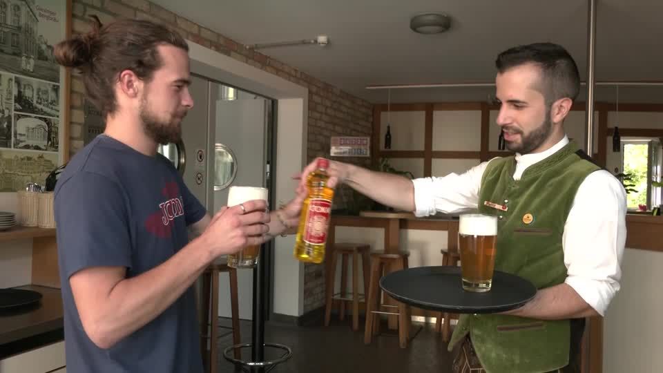 Video: Bier für Speiseöl