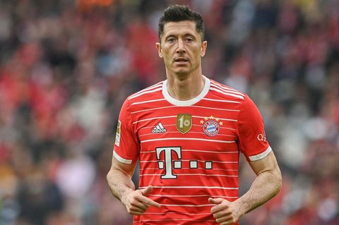 Der Fußballer Robert Lewandowski
