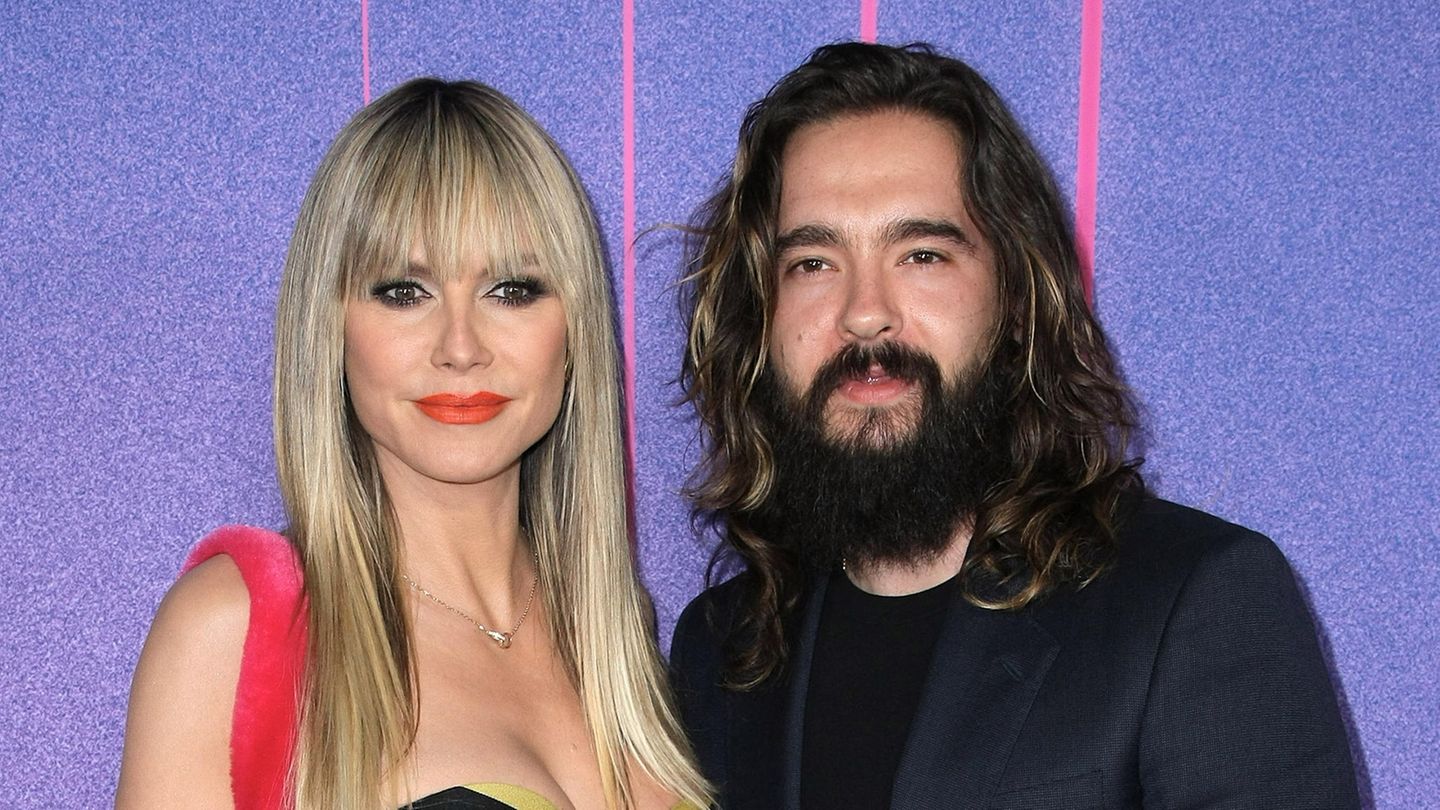 Heidi Klum and Tom Kaulitz: Wild date night in a lingerie dress with fumbles