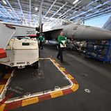 Unter Deck der USS Harry S. Truman