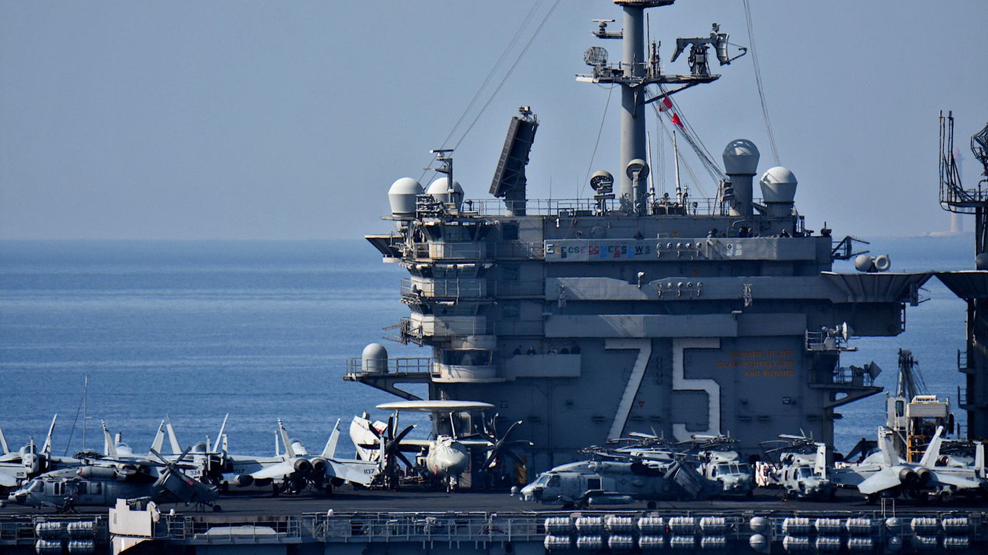 Das Deck der USS Harry S. Truman