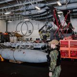 Unter Deck der USS Harry S. Truman