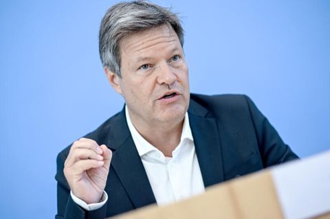 Robert Habeck (Bündnis90/Die Grünen), Bundesminister für Wirtschaft und Klimaschutz