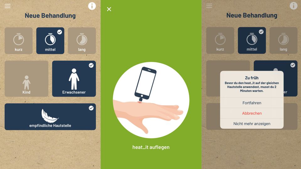 Heat It Insektenstichheiler App Heat It Insektenstichheiler App