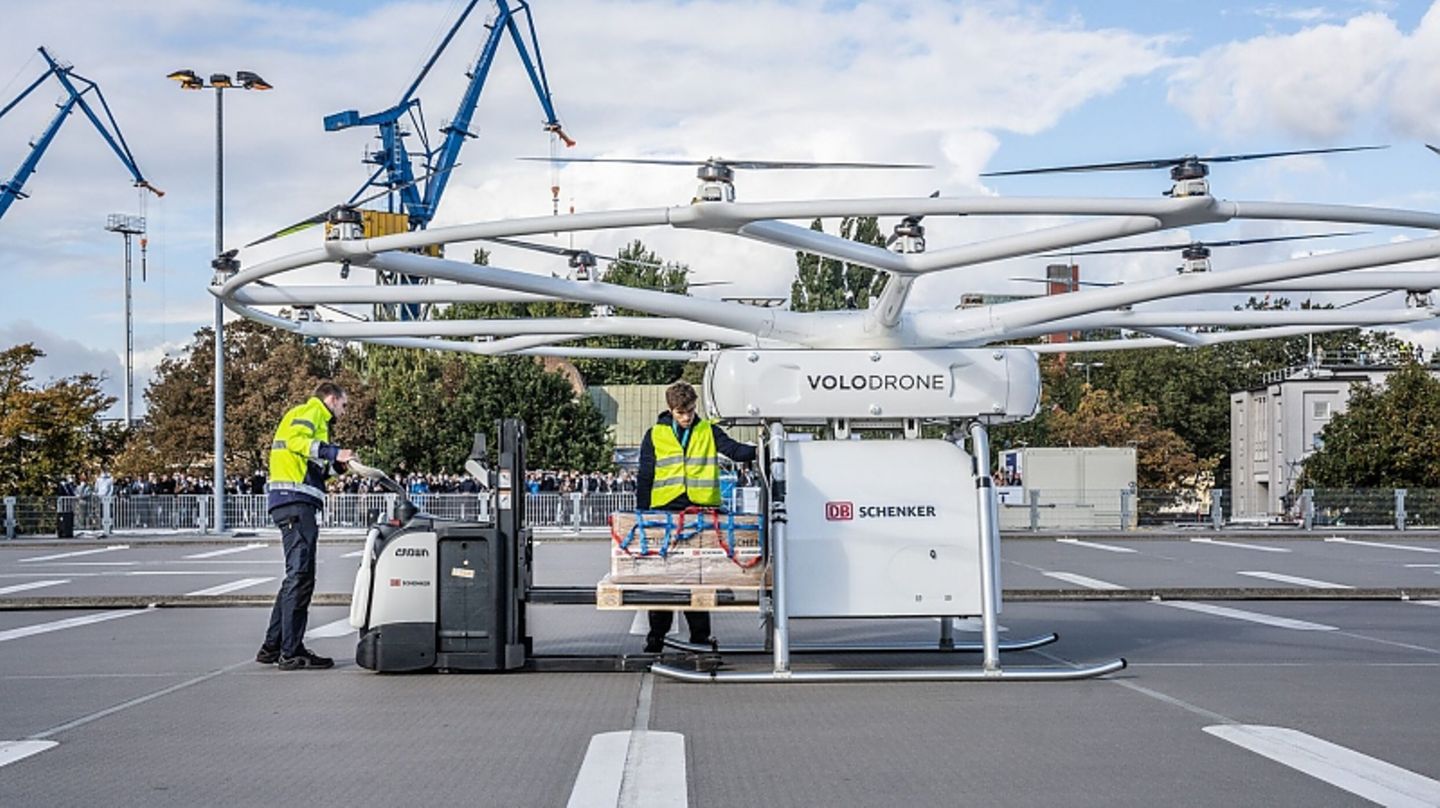 Autonome Lastendrone VoloDrone