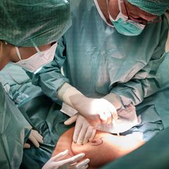 Brustkrebs-Operation: Entfernung eines Mammakarzinoms