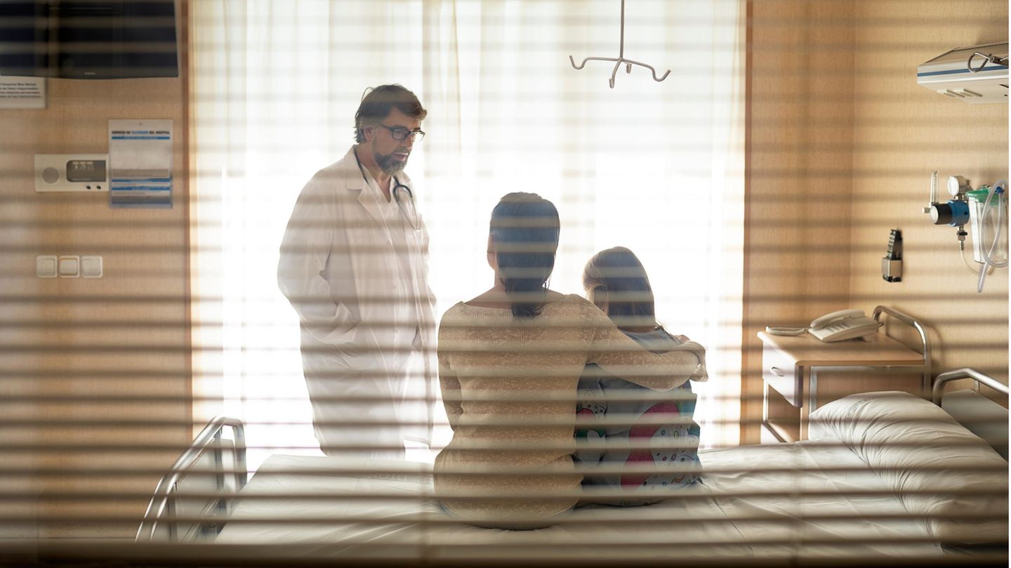 Arztgespräch in Klinik