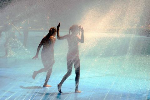 Wasserspielplatz in Berlin