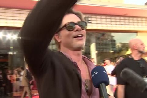 Video: "Bullet Train" bringt Brad Pitt nach Berlin