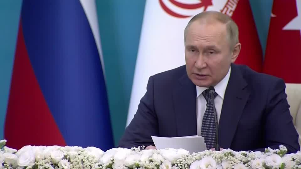 Video: Putin - Einschränkungen bei Nord Stream 1 möglich Video: Putin - Einschränkungen bei Nord Stream 1 möglich