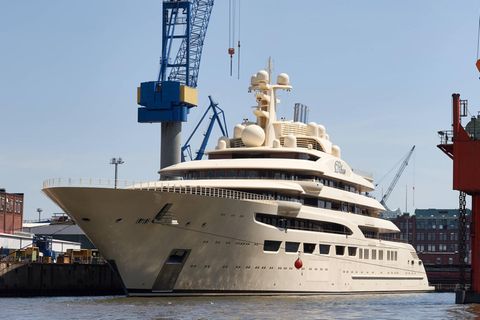 Mega-Jacht "Dilbar" von Alischer Burchanowitsch Usmanow