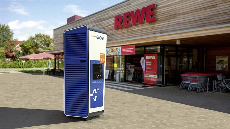 Ladesäule Rewe