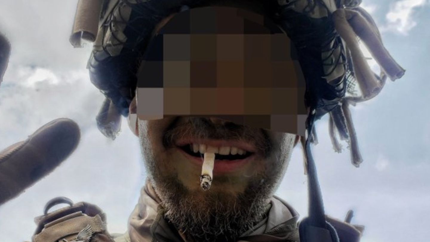 Angeblicher Soldat in der Ukraine