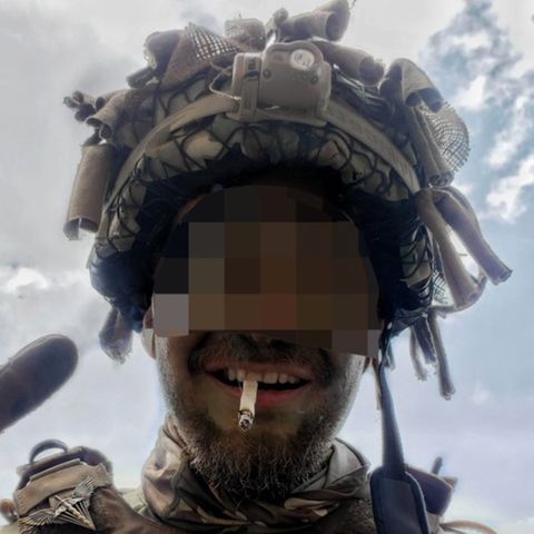 Angeblicher Soldat in der Ukraine