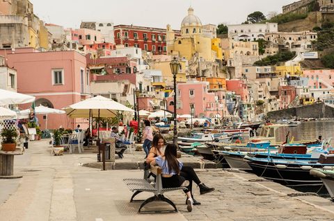 Italien für Filmkenner: In Corricella wurden Szenen des Films "Il Postino" gedreht