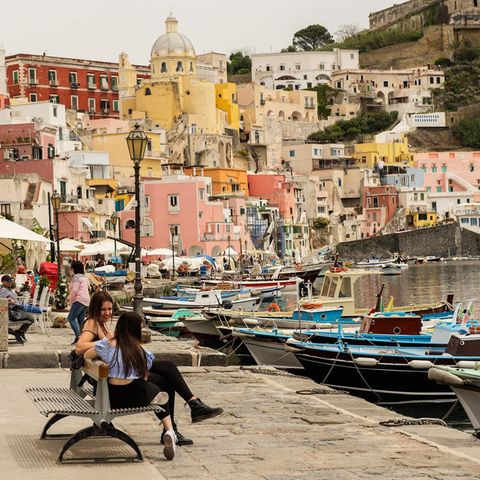 Italien für Filmkenner: In Corricella wurden Szenen des Films "Il Postino" gedreht
