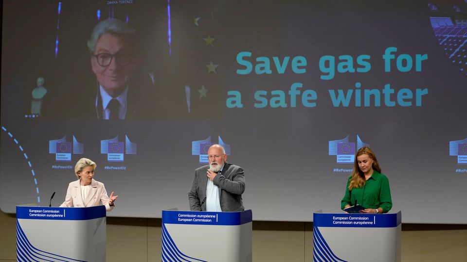 Notfallplan Gas EU-Kommission