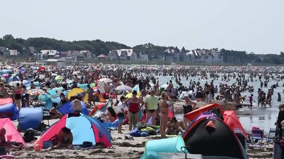 Video: Sommerhitze in Deutschland Video: Sommerhitze in Deutschland