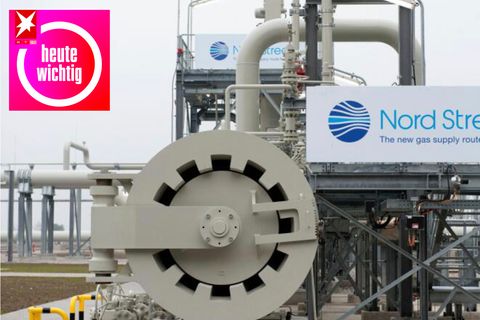 Die Pipeline Nord Stream 1