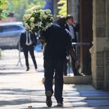 Blumen zur Beisetzung von Ivana