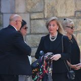 Trauergäste bei Ivana Trumps Hochzeit