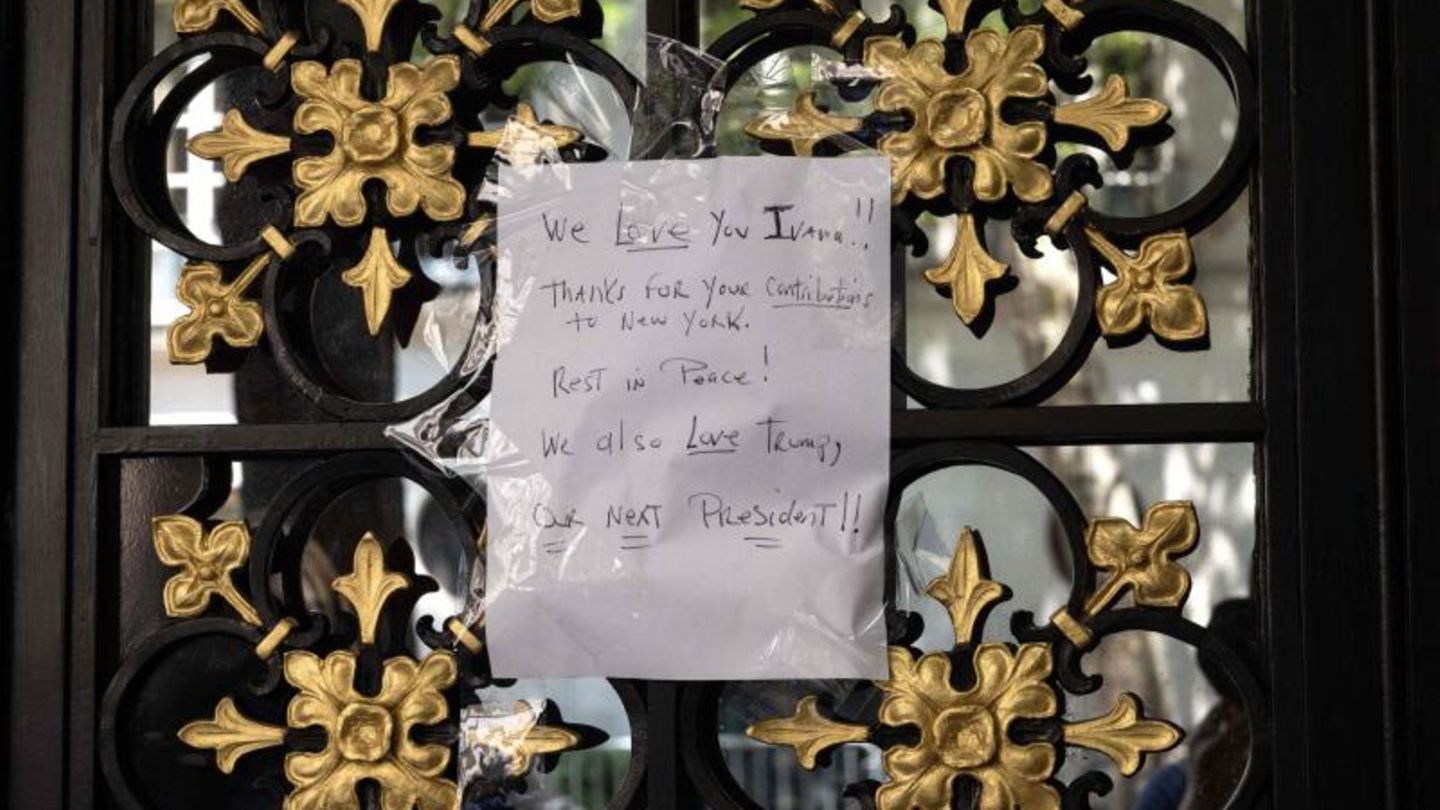 Notiz an Ivana Trump