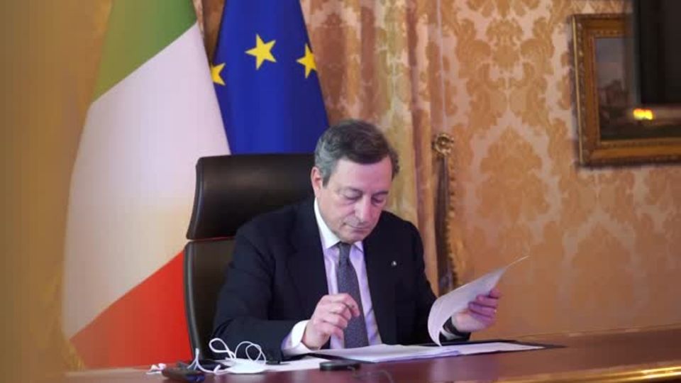 Regierungskrise: Italiens Staatschef nimmt Rücktritt von Ministerpräsident Draghi an