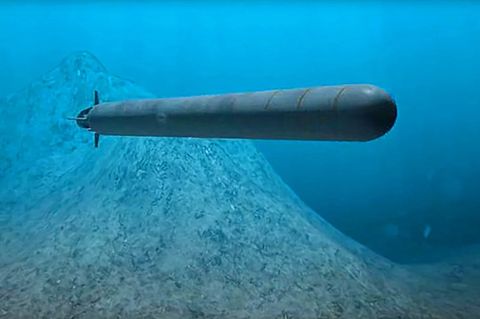 Die China-Version des Poseidon soll kaum größer als ein herkömmlicher Torpedo sein.
