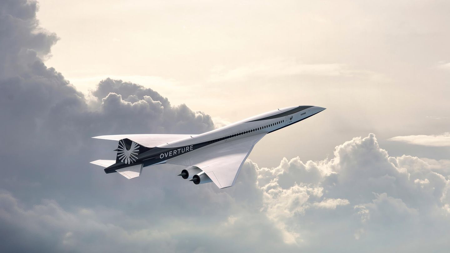 In Geschwindigkeit und Design erinnert der superschnelle Flieger an die Concorde. Unterschied: Die Nase bleibt, wo sie ist.
