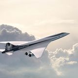 In Geschwindigkeit und Design erinnert der superschnelle Flieger an die Concorde. Unterschied: Die Nase bleibt, wo sie ist.