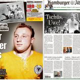 Hamburger Tageszeitungen zum Tod von Uwe Seeler