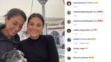 Abwehrspielerin Sara Doorsoun (li.) zeigt sich auf Instagram mit ihrer Freundin Louise Schaaf. Wem die ebenfalls bekannt vorkommt: Sie hat 2021 die RTL-Kuppelshow "Princess Charming" gewonnen – ihr Glück aber dann mit der Fußball-Nationalspielerin gefunden.